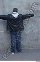 Whole Body Man T poses White Casual Average Standing Street photo references